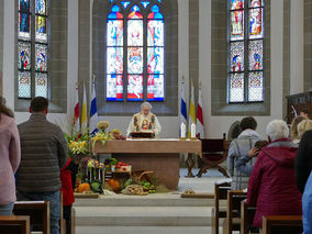 Familiengottesdienst zum Erntedankfest (Foto: Karl-Franz Thiede)